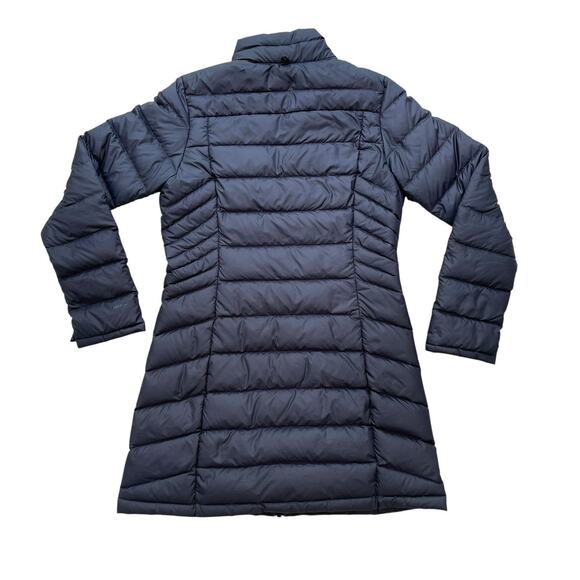 Patagonia Quilted Black Down Coat Jacket Parka Women’s Small - Picture 5 of 7
